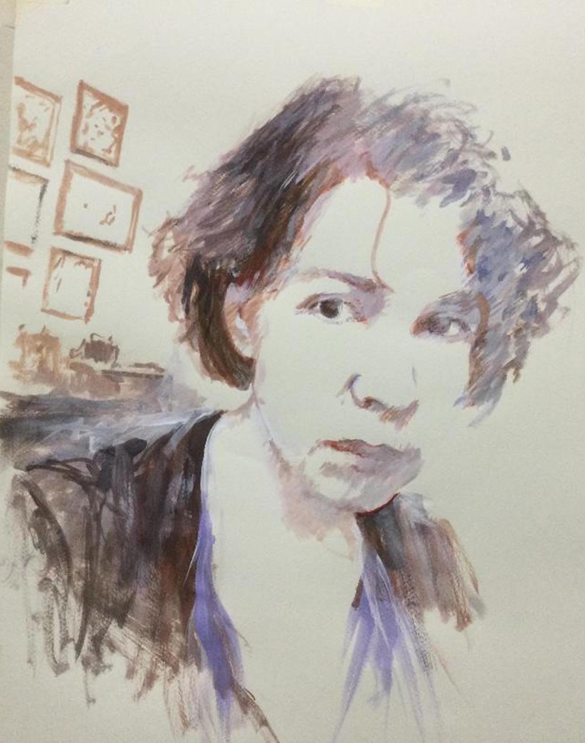 Portrait of the artist