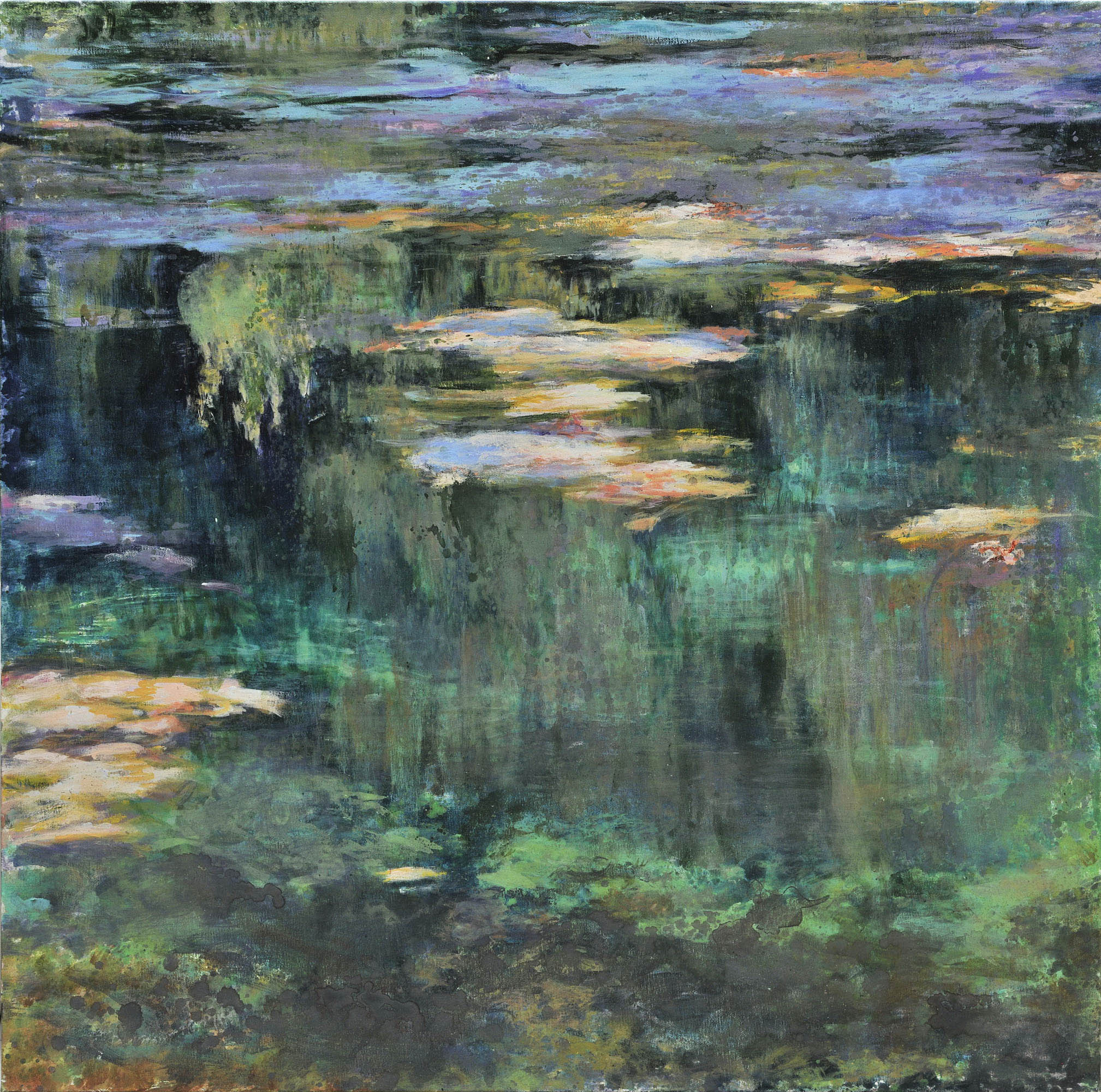 Mystic place I, (diptych)