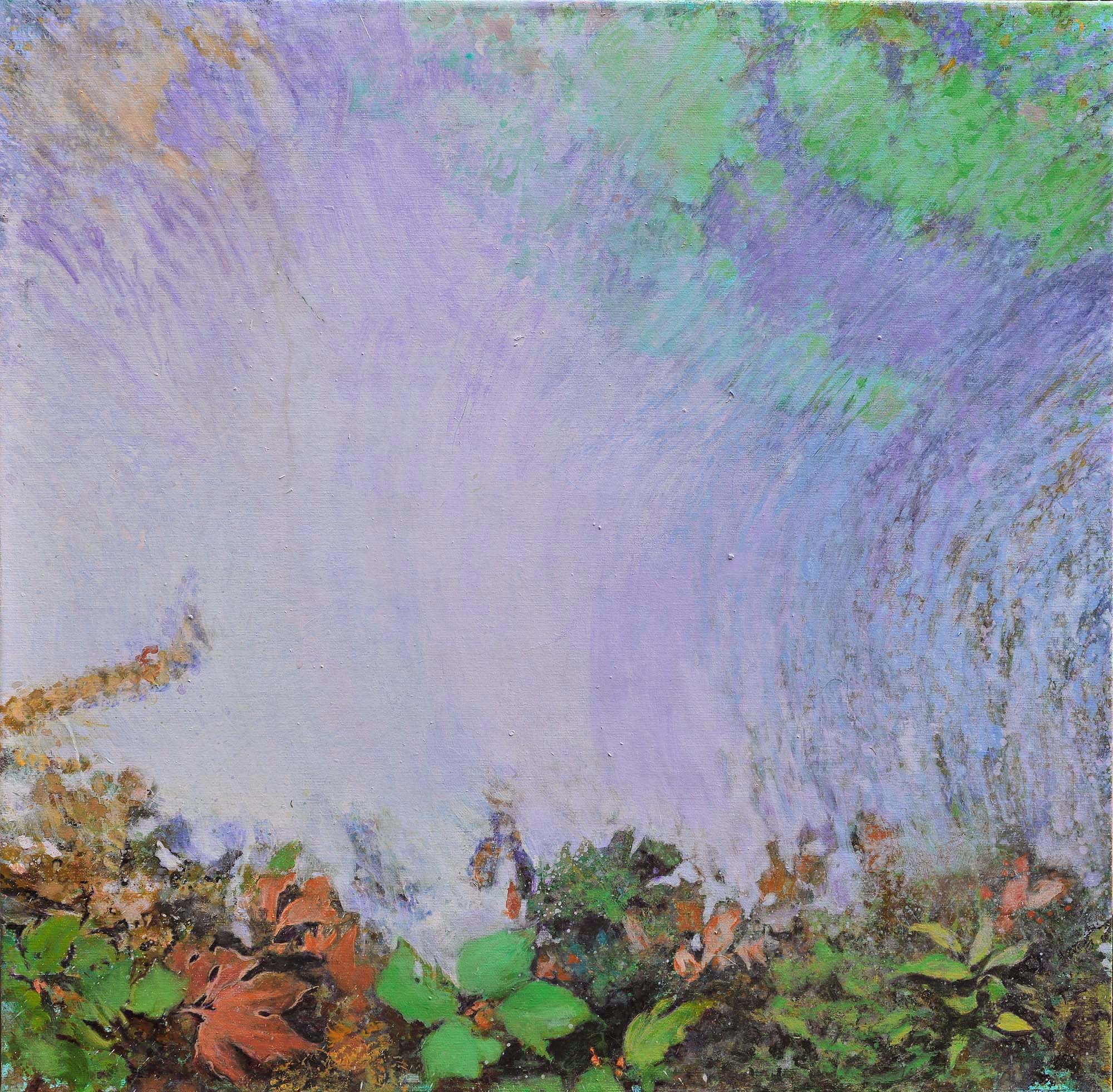 Purple mood I, (triptych)